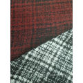 Boucle fashion tartan design fabric
